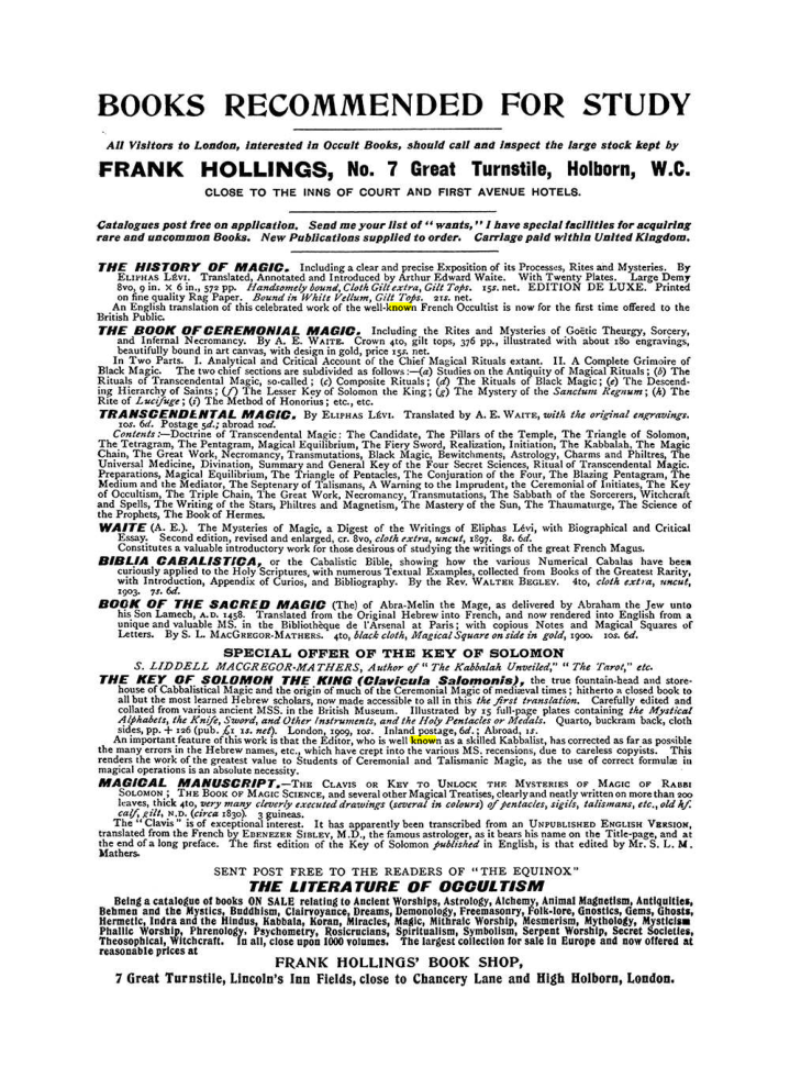 Original scan of The Equinox (Volume I, Number X), PDF page 612