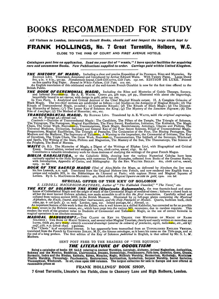 Original scan of The Equinox (Volume I, Number X), PDF page 612