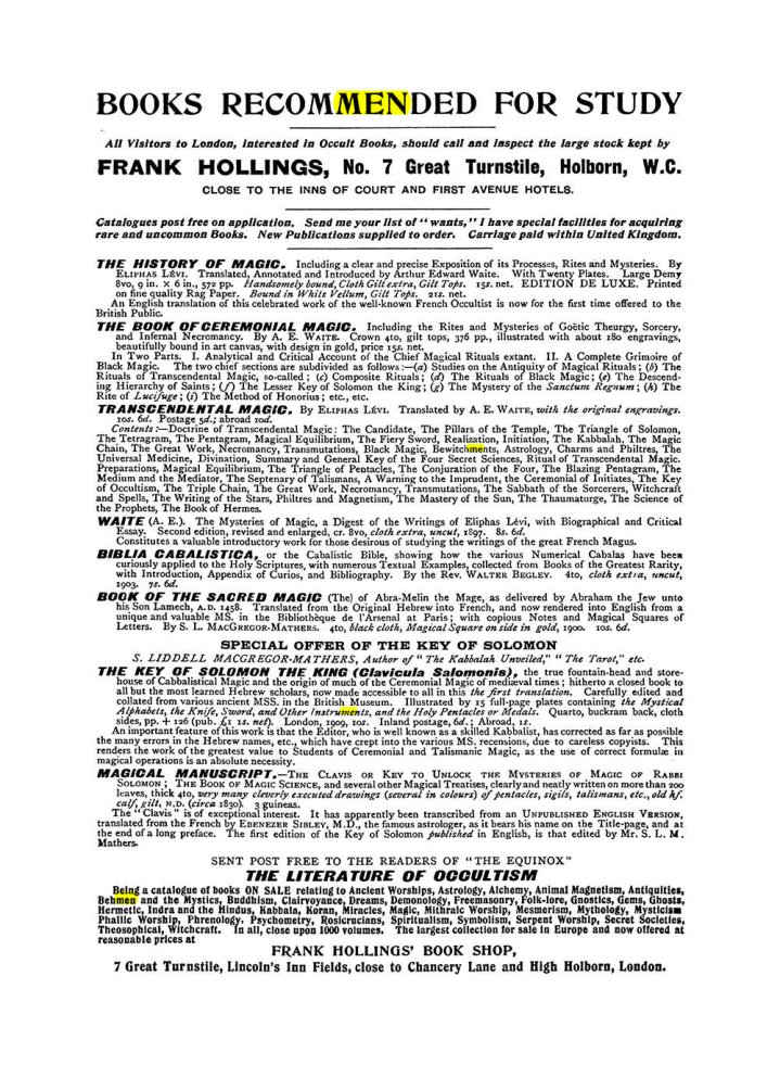 Original scan of The Equinox (Volume I, Number X), PDF page 612