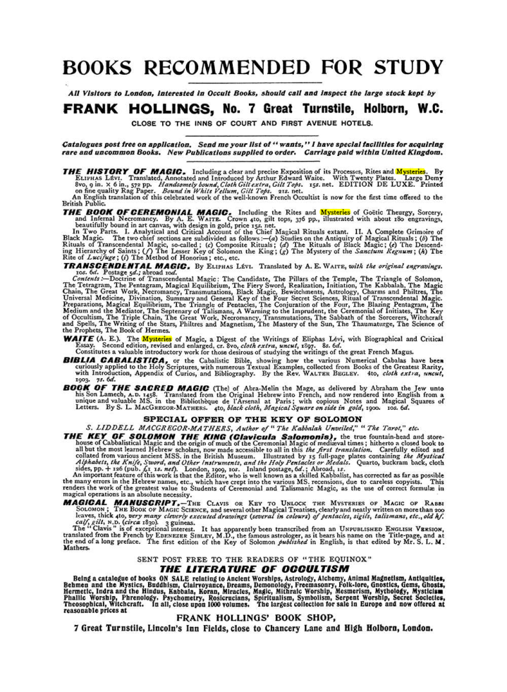 Original scan of The Equinox (Volume I, Number X), PDF page 612