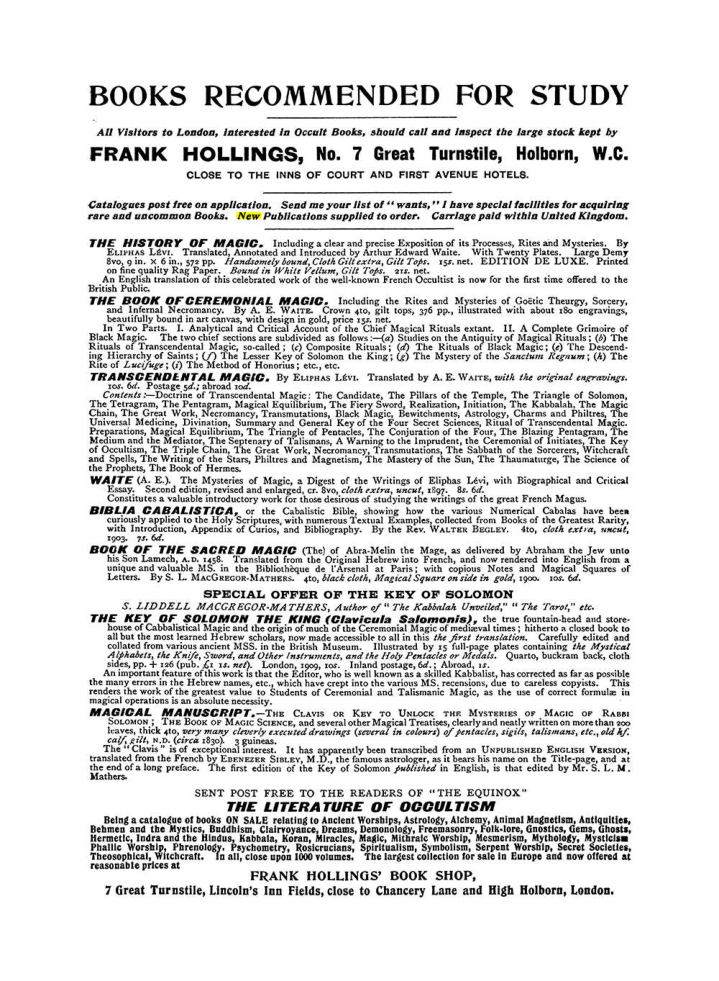 Original scan of The Equinox (Volume I, Number X), PDF page 612