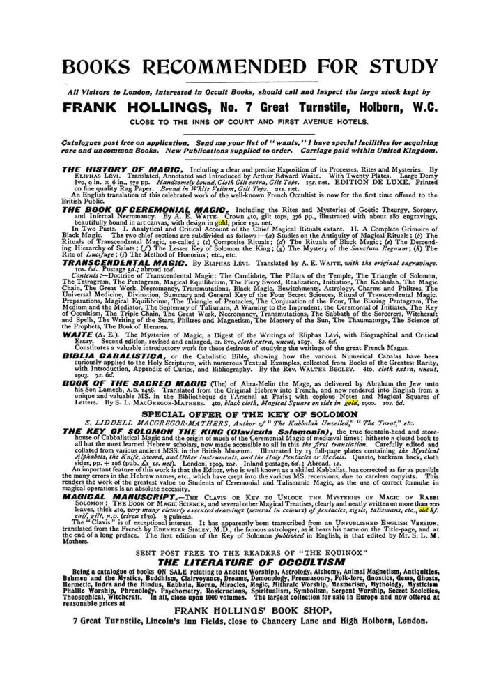 Original scan of The Equinox (Volume I, Number X), PDF page 612
