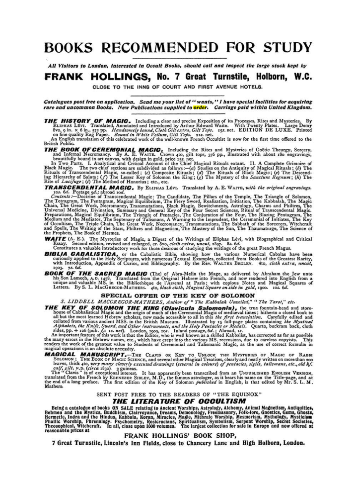 Original scan of The Equinox (Volume I, Number X), PDF page 612