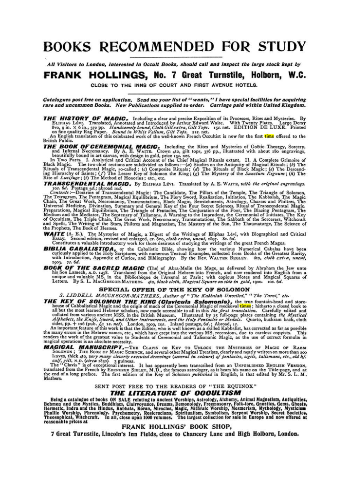 Original scan of The Equinox (Volume I, Number X), PDF page 612