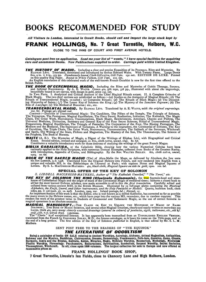 Original scan of The Equinox (Volume I, Number X), PDF page 612