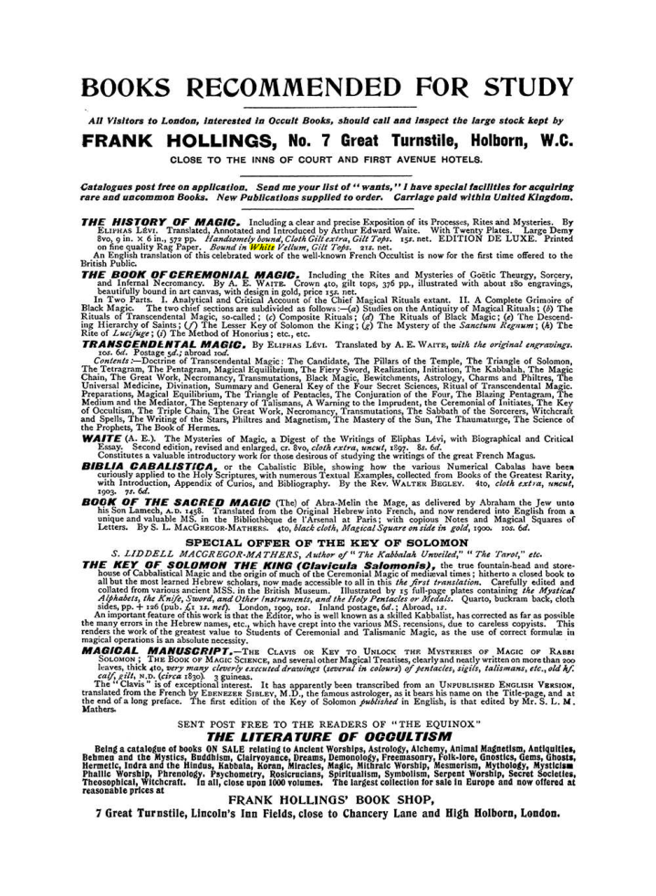 Original scan of The Equinox (Volume I, Number X), PDF page 612