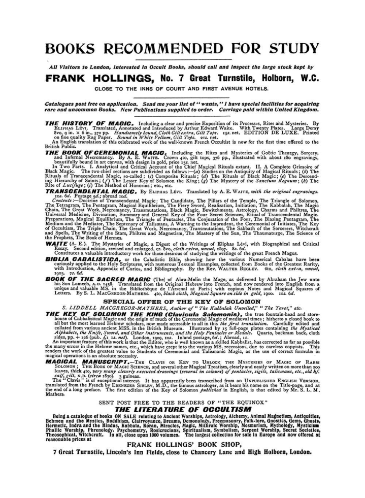 Original scan of The Equinox (Volume I, Number X), PDF page 612