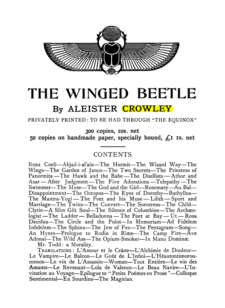 Original scan of The Equinox (Volume I, Number X), PDF page 613