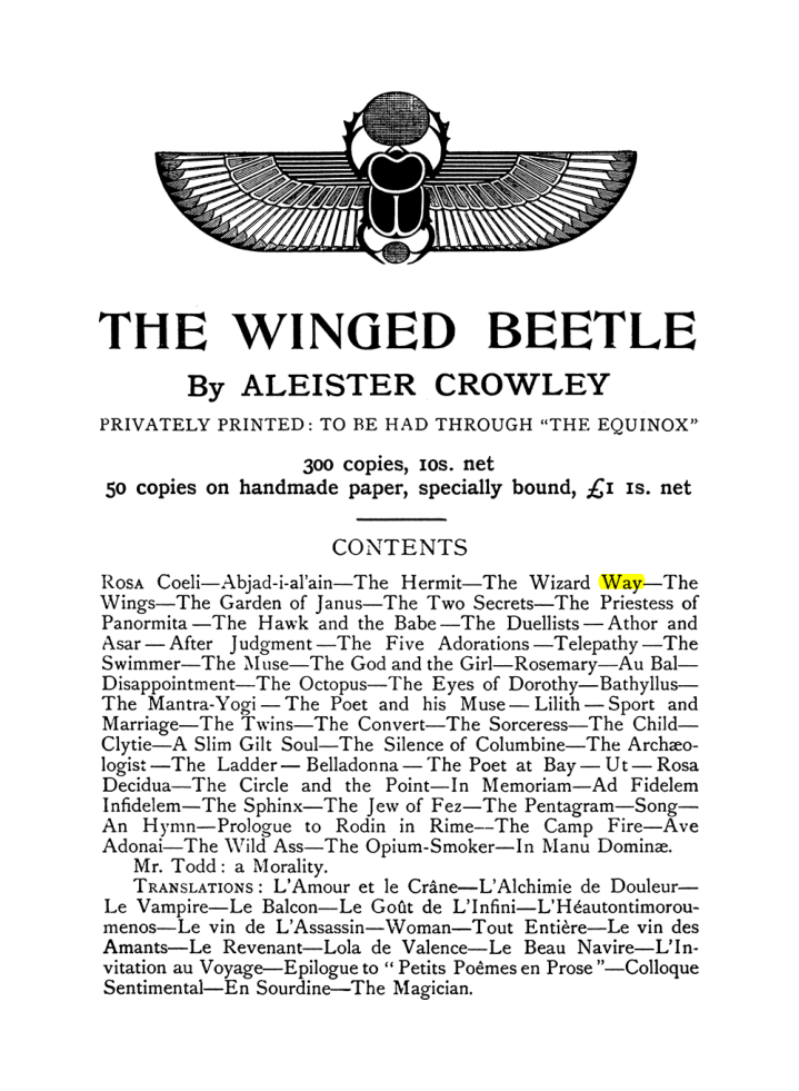 Original scan of The Equinox (Volume I, Number X), PDF page 613