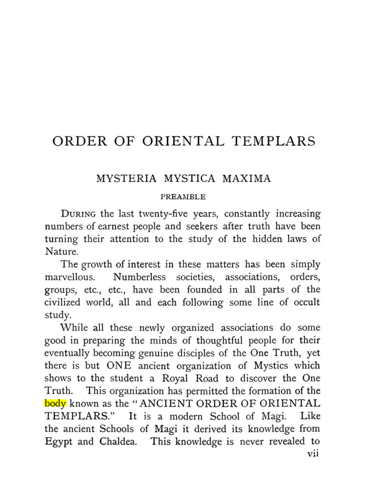 Original scan of The Equinox (Volume I, Number X), PDF page 7