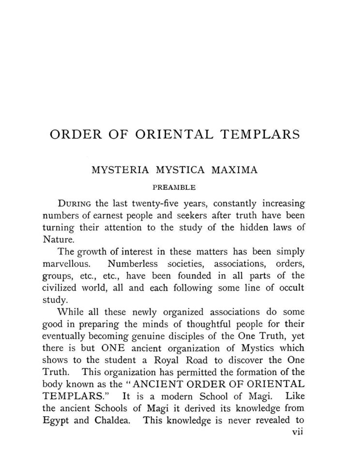 Original scan of The Equinox (Volume I, Number X), PDF page 7