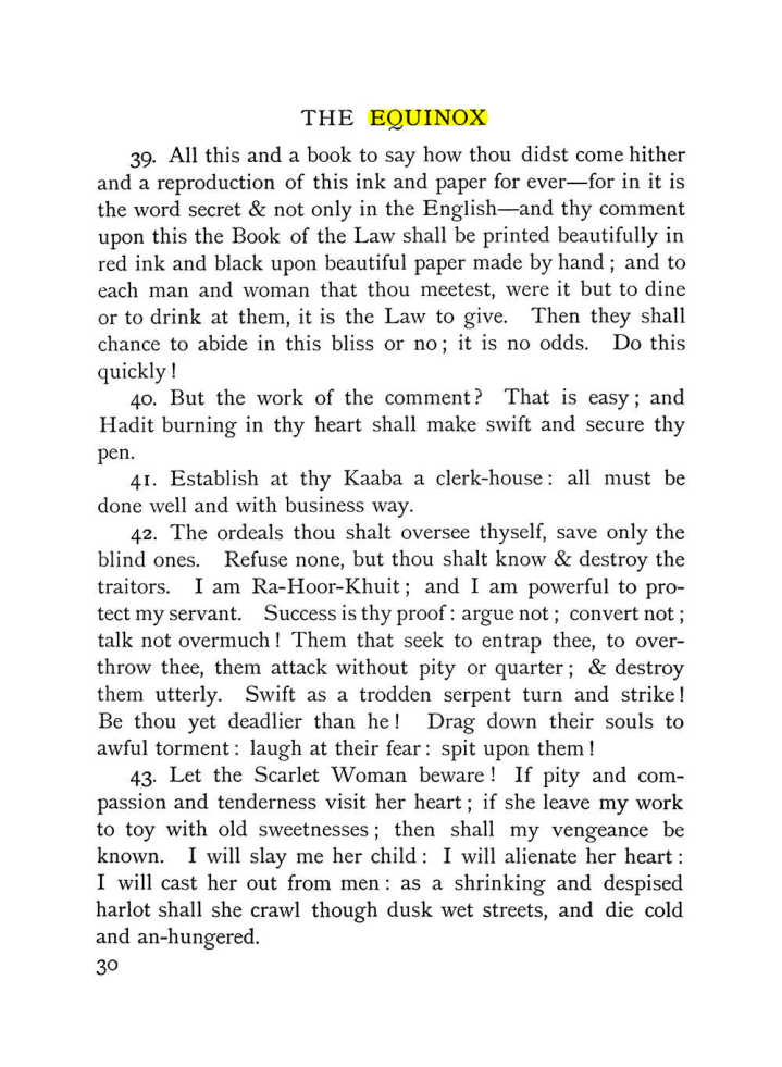 Original scan of The Equinox (Volume I, Number X), PDF page 70