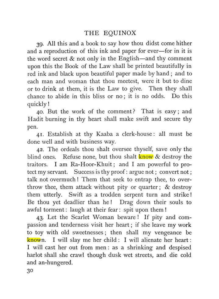 Original scan of The Equinox (Volume I, Number X), PDF page 70