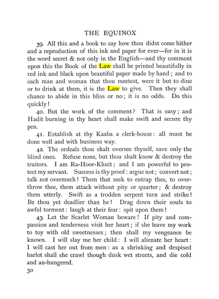 Original scan of The Equinox (Volume I, Number X), PDF page 70