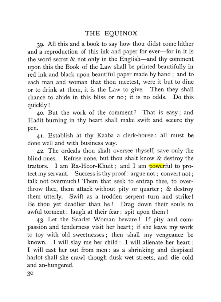 Original scan of The Equinox (Volume I, Number X), PDF page 70