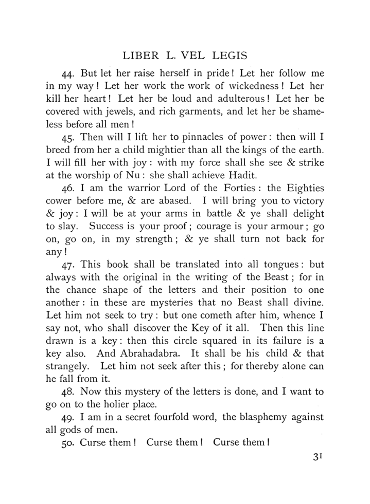 Original scan of The Equinox (Volume I, Number X), PDF page 71