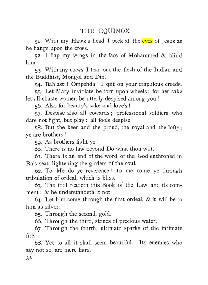 Original scan of The Equinox (Volume I, Number X), PDF page 72