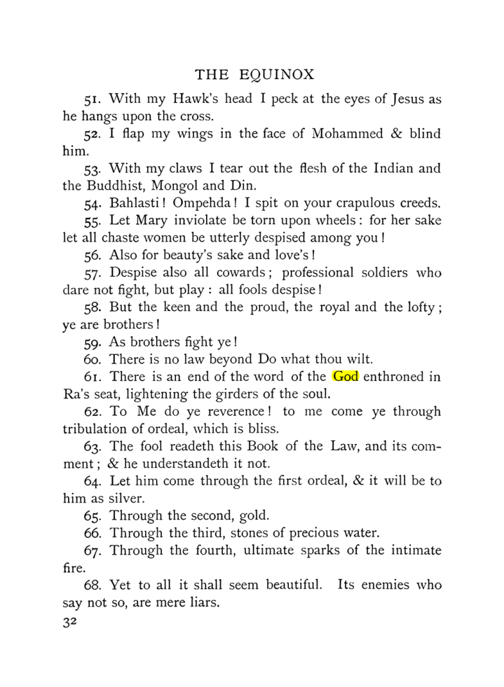 Original scan of The Equinox (Volume I, Number X), PDF page 72