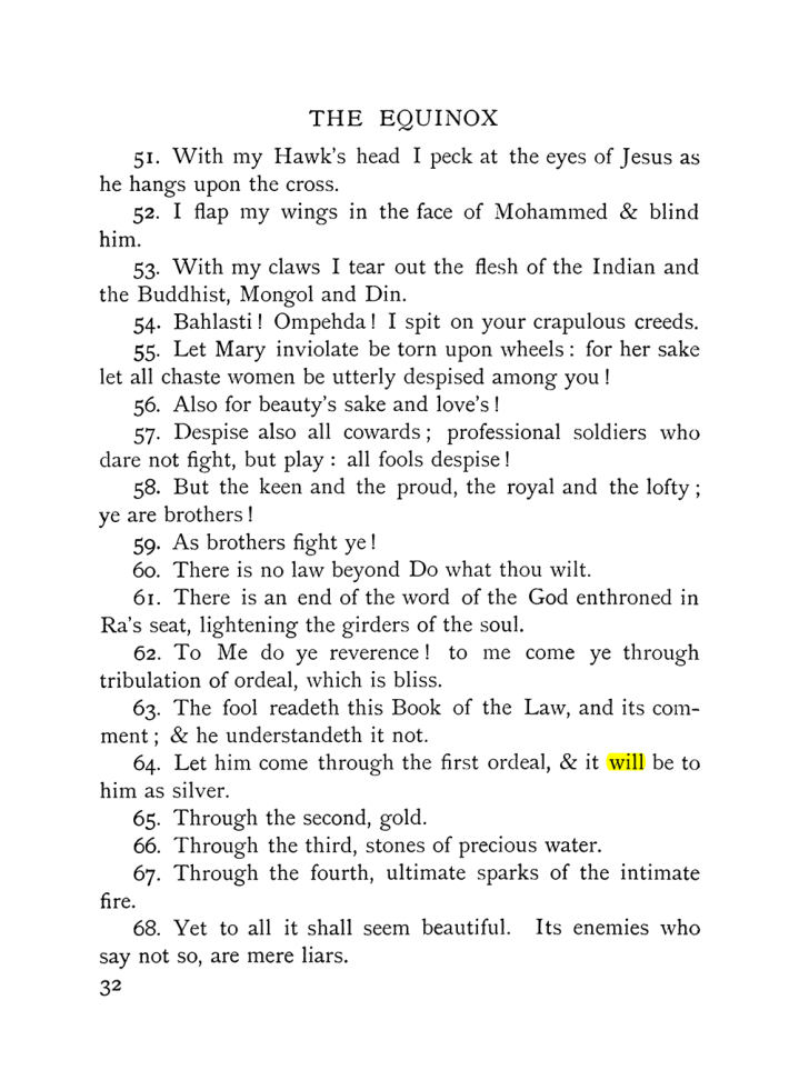 Original scan of The Equinox (Volume I, Number X), PDF page 72