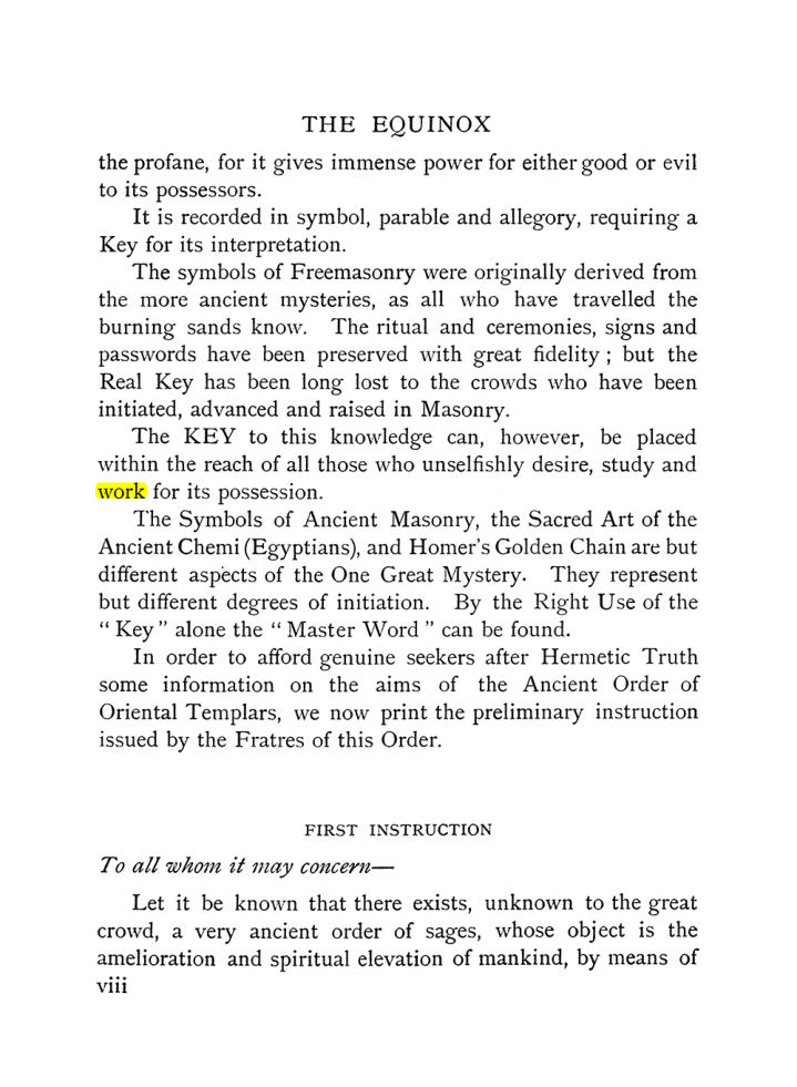 Original scan of The Equinox (Volume I, Number X), PDF page 8