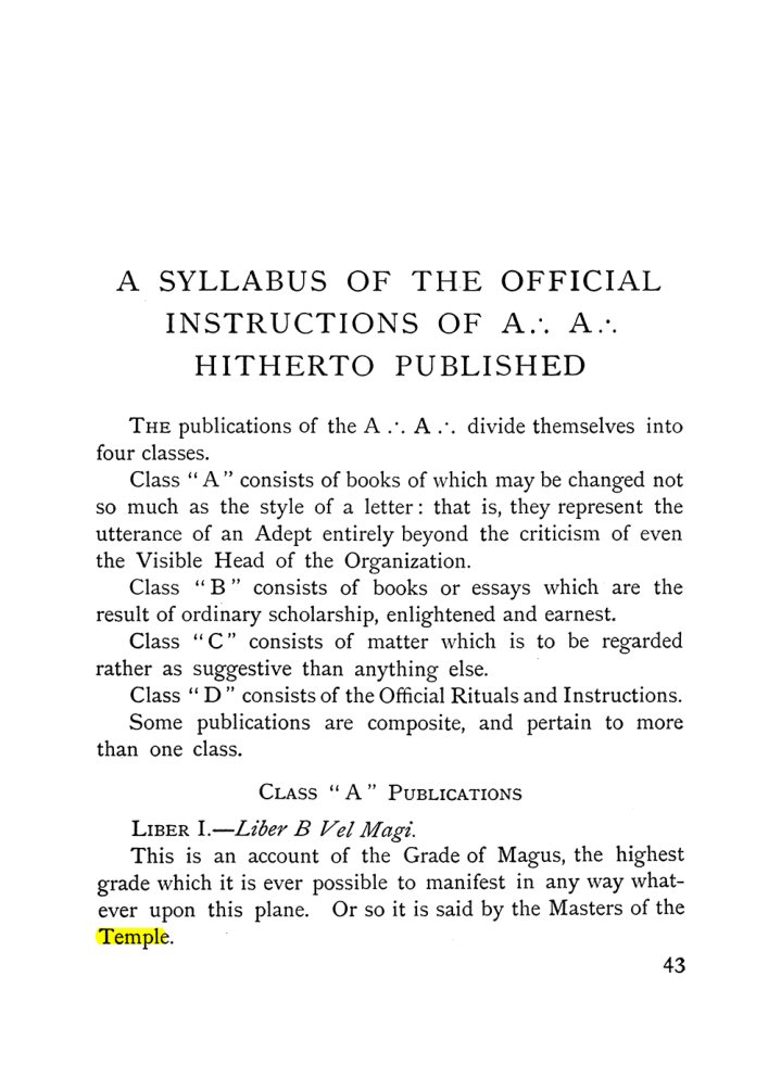 Original scan of The Equinox (Volume I, Number X), PDF page 83