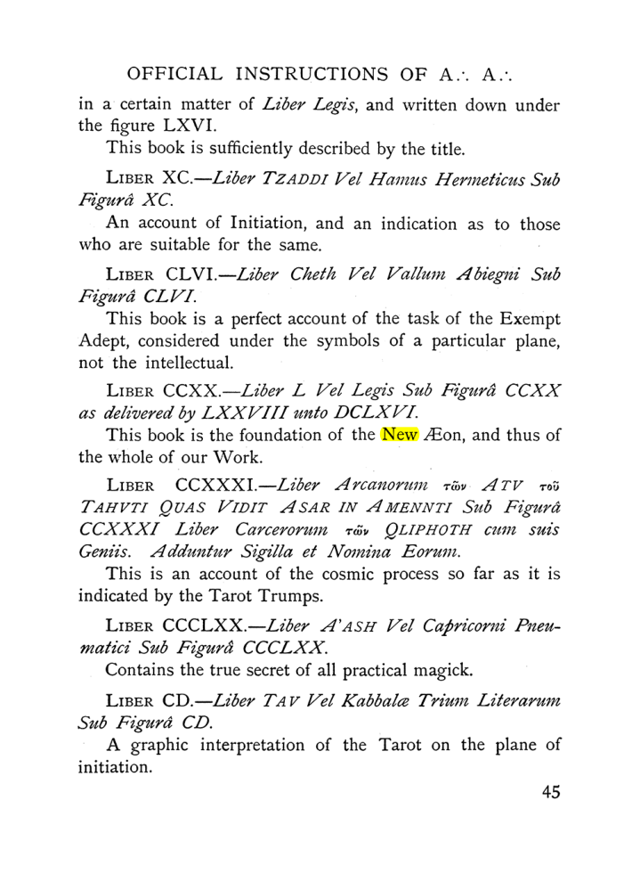 Original scan of The Equinox (Volume I, Number X), PDF page 85