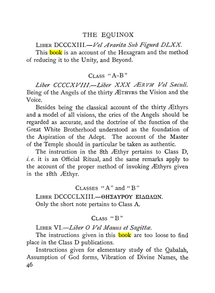 Original scan of The Equinox (Volume I, Number X), PDF page 86