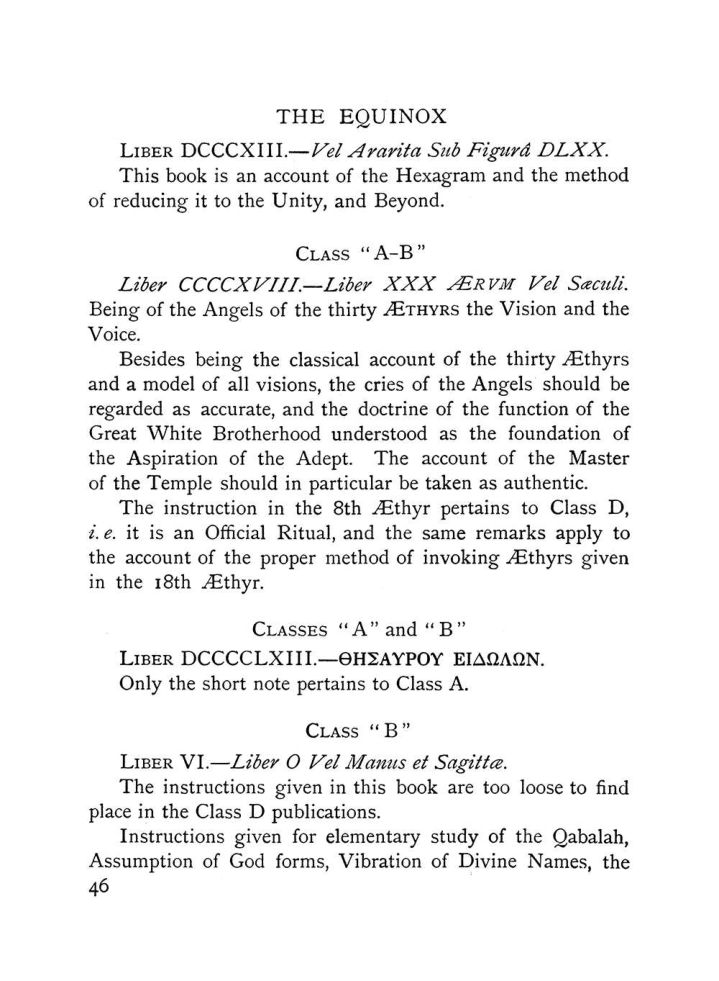 Original scan of The Equinox (Volume I, Number X), PDF page 86
