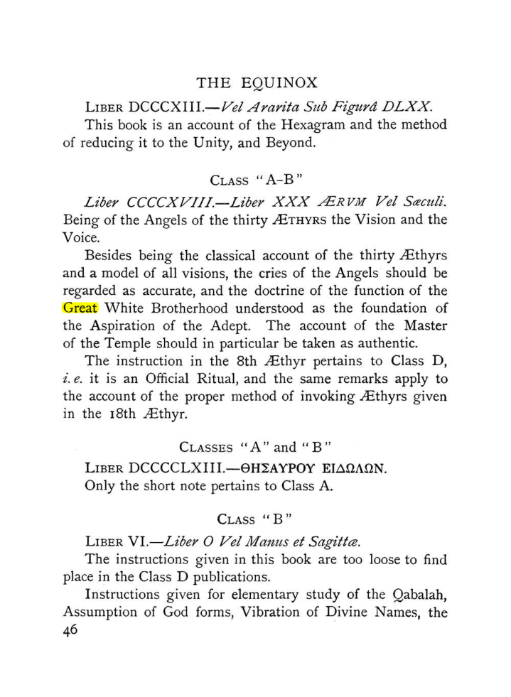 Original scan of The Equinox (Volume I, Number X), PDF page 86