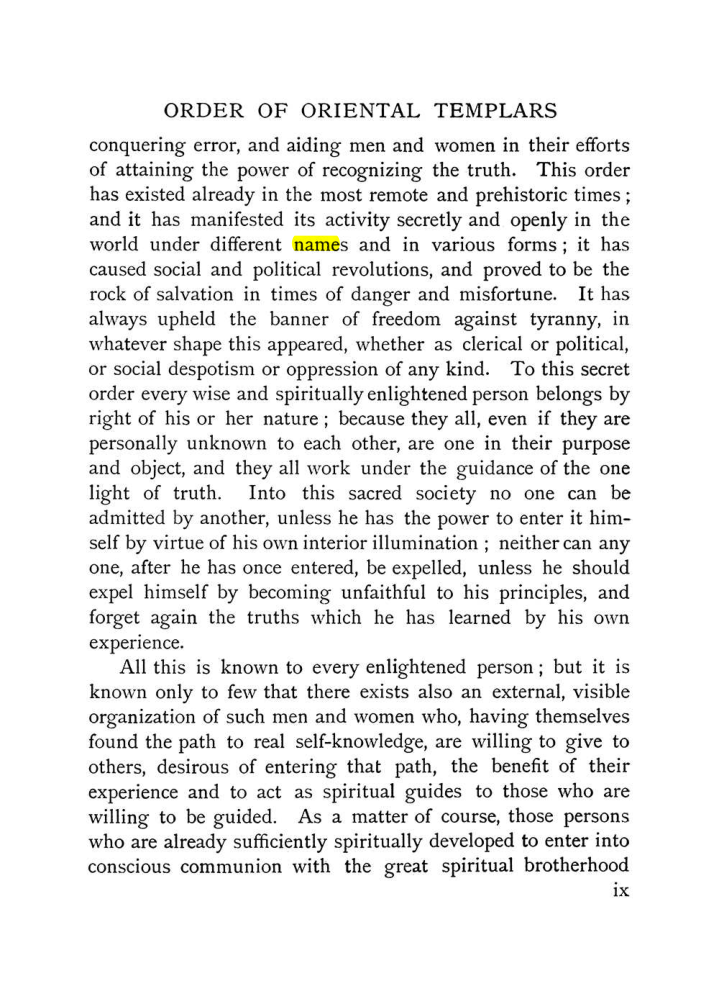 Original scan of The Equinox (Volume I, Number X), PDF page 9
