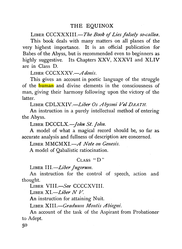 Original scan of The Equinox (Volume I, Number X), PDF page 90