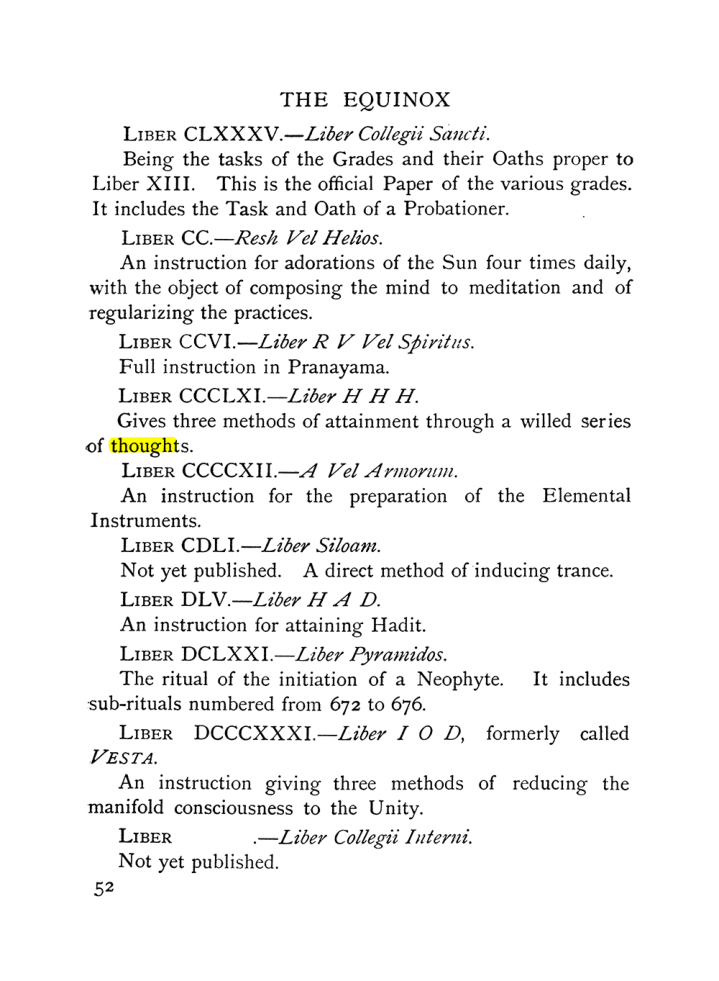 Original scan of The Equinox (Volume I, Number X), PDF page 92