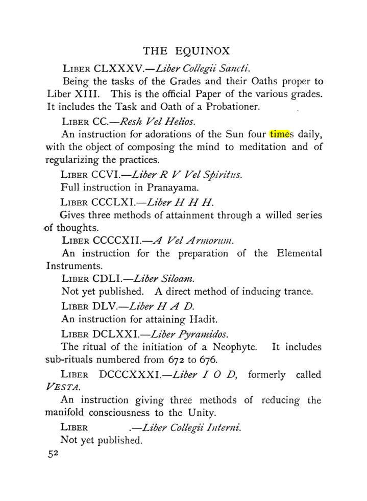 Original scan of The Equinox (Volume I, Number X), PDF page 92