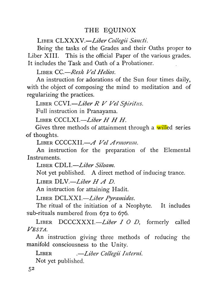 Original scan of The Equinox (Volume I, Number X), PDF page 92