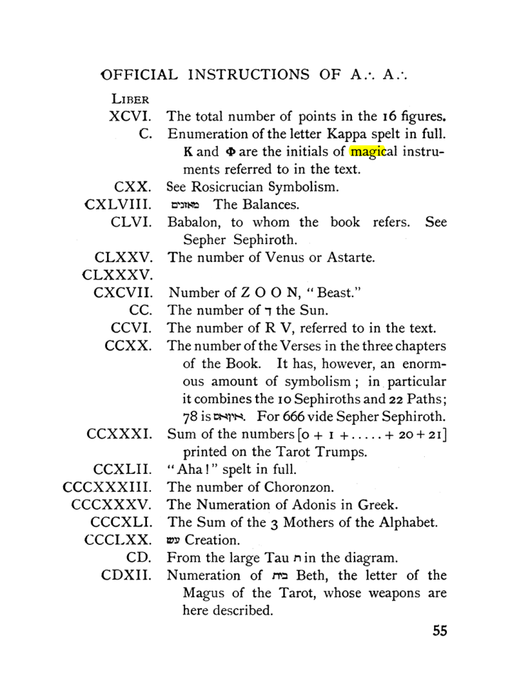 Original scan of The Equinox (Volume I, Number X), PDF page 95