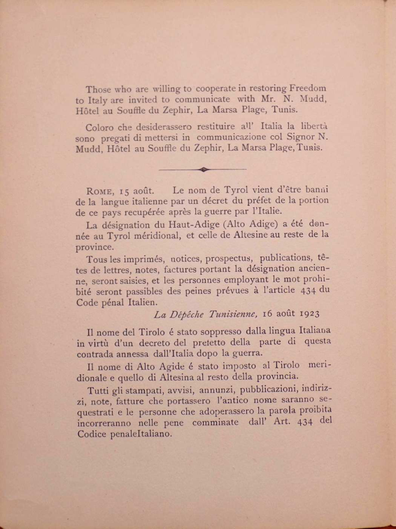 Original scan of Songs for Italy, PDF page 2