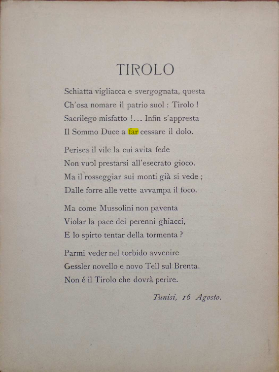 Original scan of Songs for Italy, PDF page 4