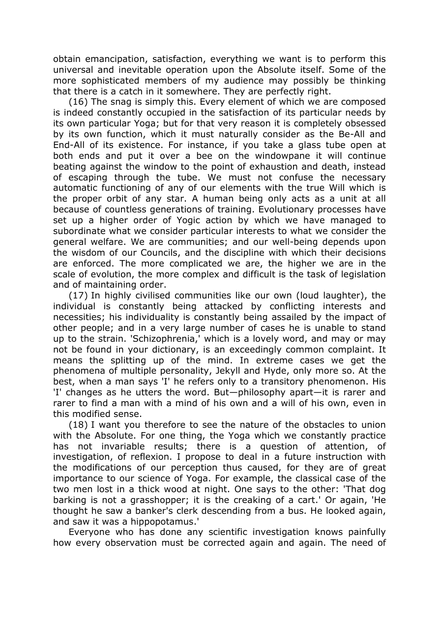 Original scan of Eight Lectures on Yoga, PDF page 12