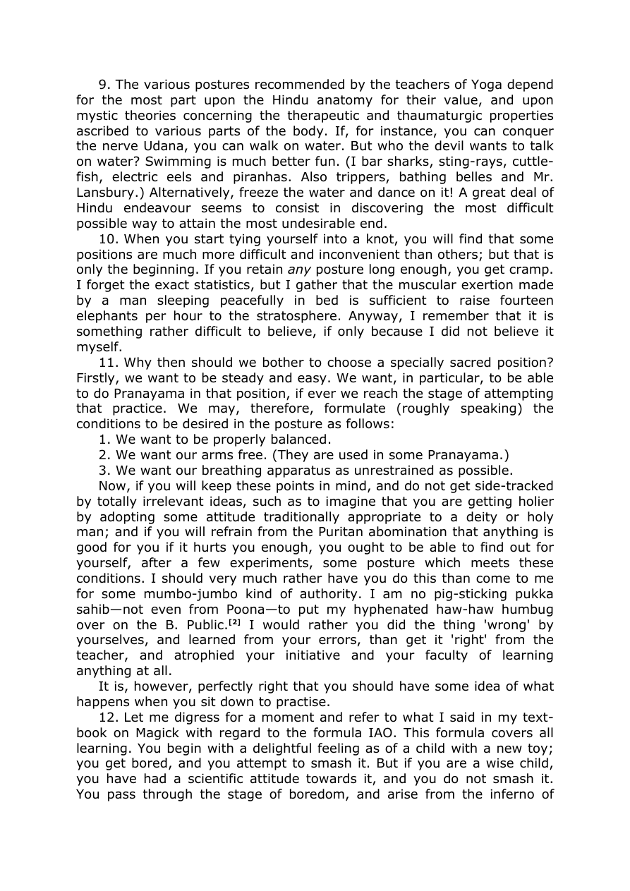 Original scan of Eight Lectures on Yoga, PDF page 32