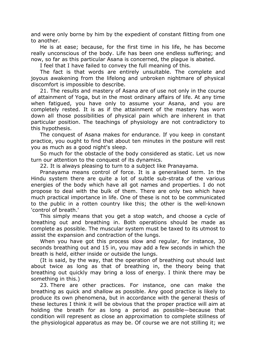 Original scan of Eight Lectures on Yoga, PDF page 35