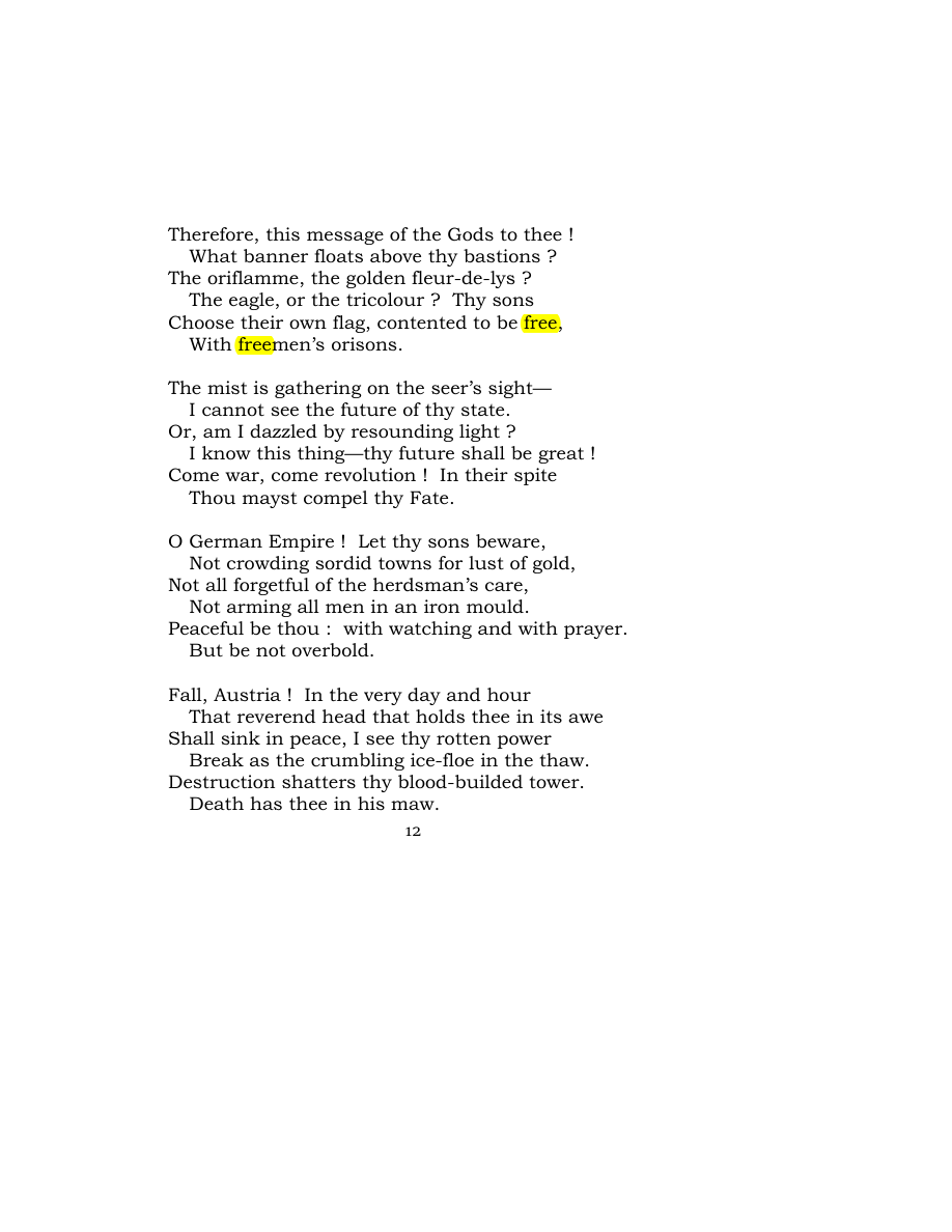 Original scan of Carmen Saeculare, PDF page 14