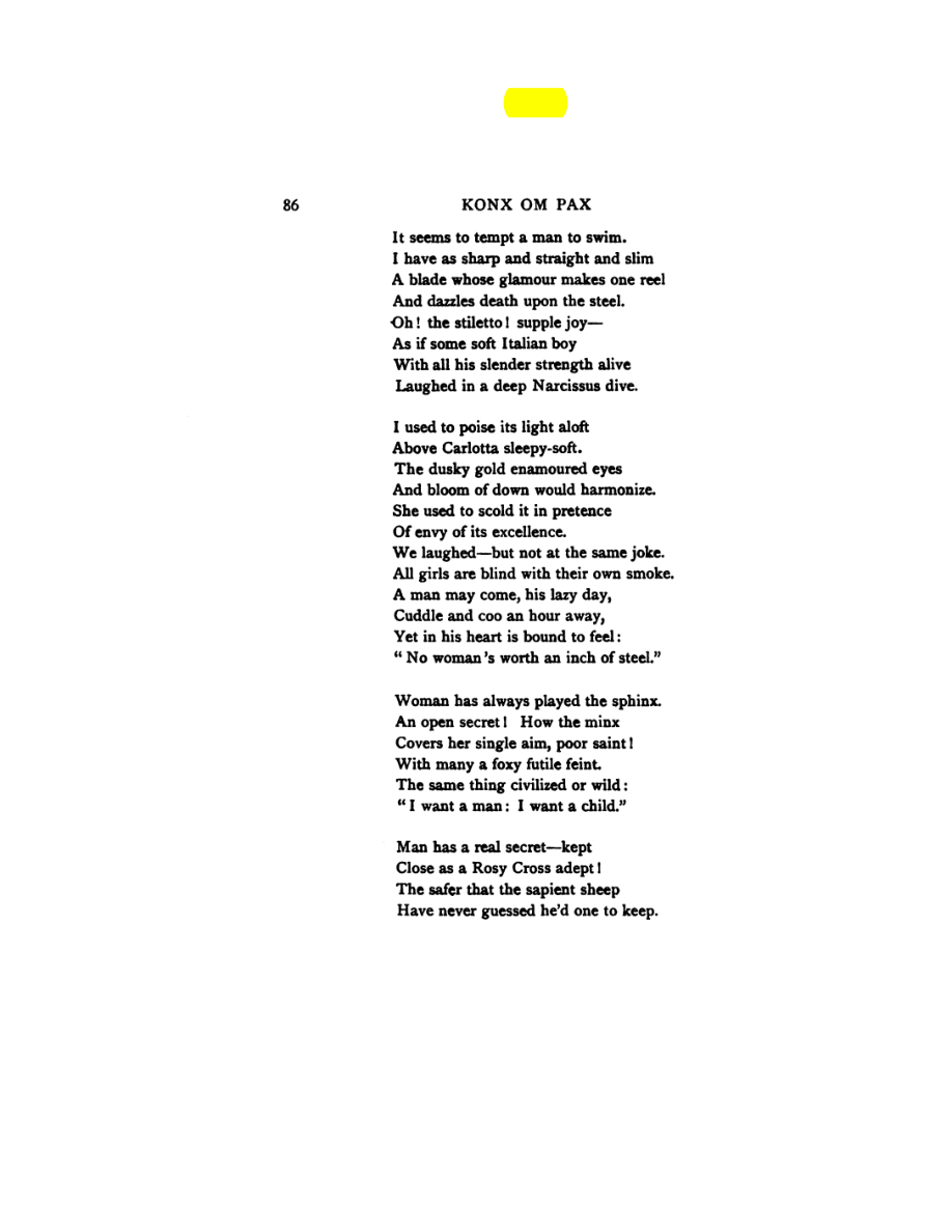 Original scan of Konx Om Pax, PDF page 106