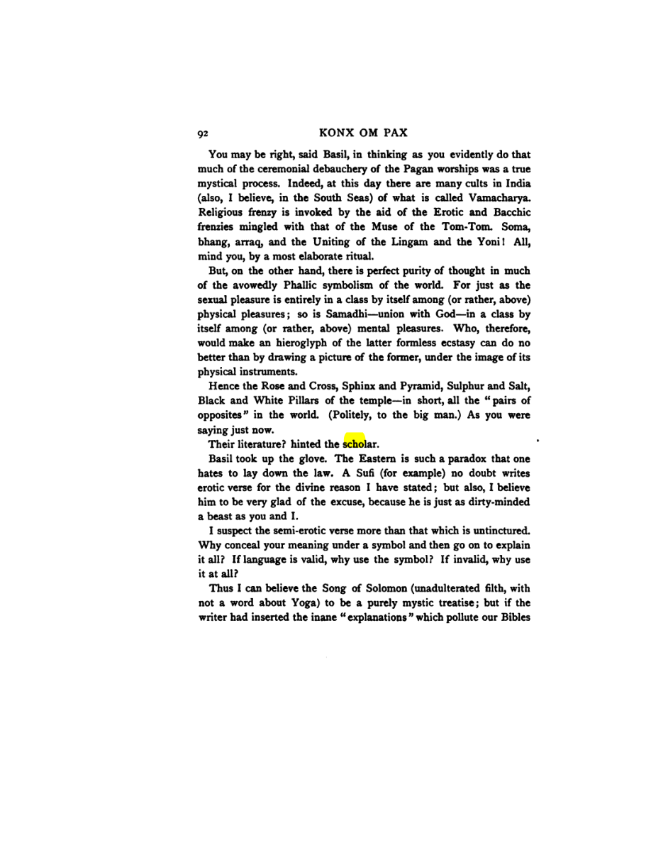 Original scan of Konx Om Pax, PDF page 112