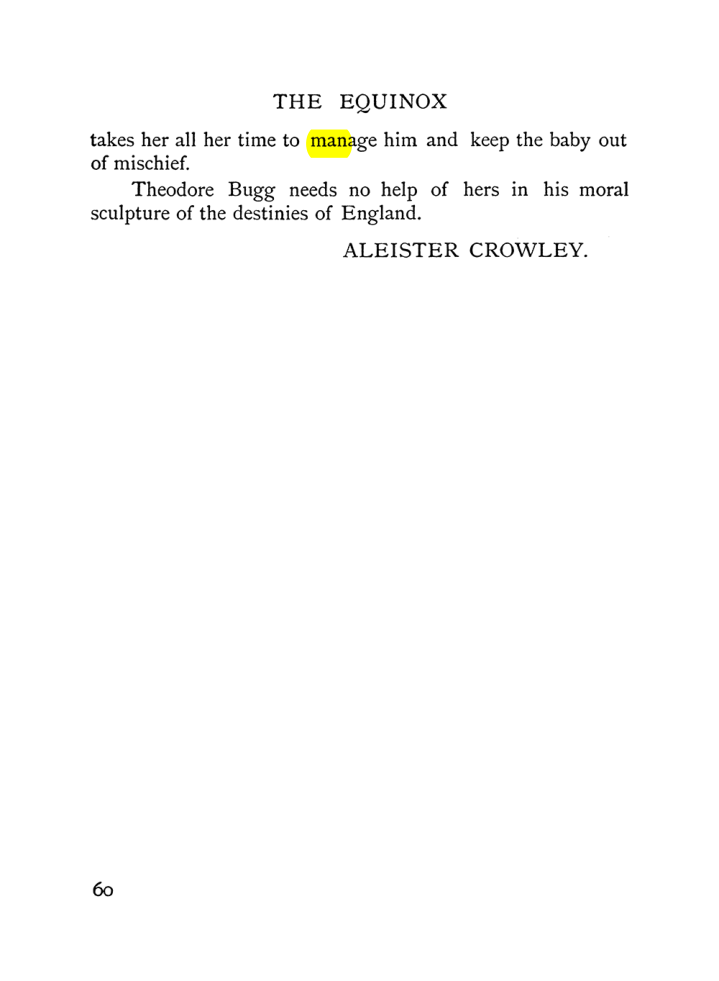 Original scan of The Equinox (Volume I, Number VIII), PDF page 102