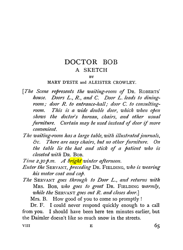 Original scan of The Equinox (Volume I, Number VIII), PDF page 107
