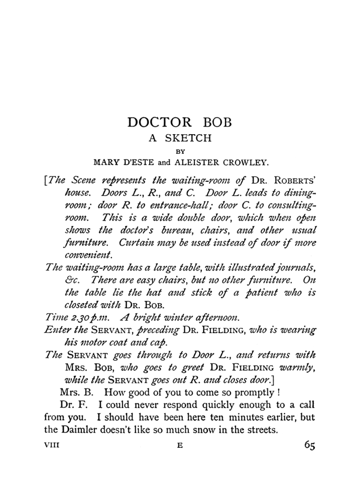 Original scan of The Equinox (Volume I, Number VIII), PDF page 107