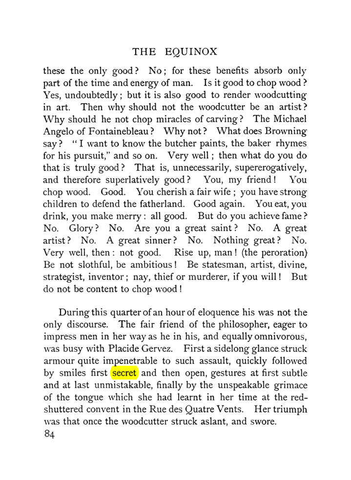 Original scan of The Equinox (Volume I, Number VIII), PDF page 126