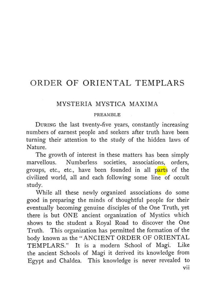 Original scan of The Equinox (Volume I, Number VIII), PDF page 13