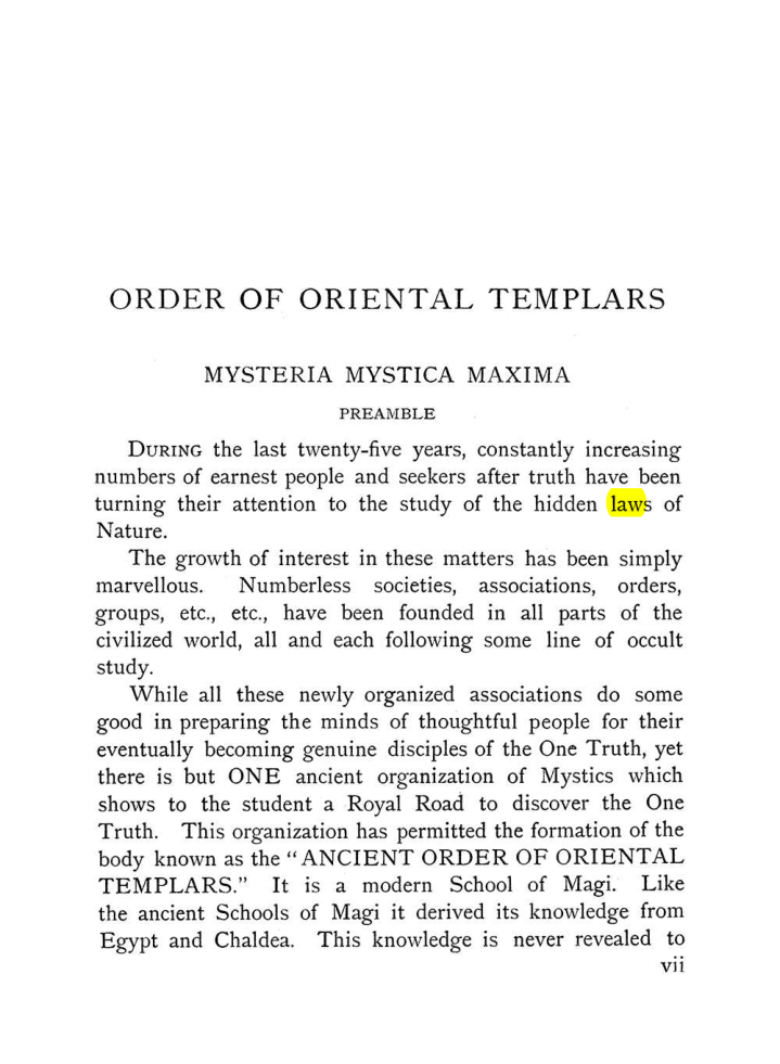 Original scan of The Equinox (Volume I, Number VIII), PDF page 13