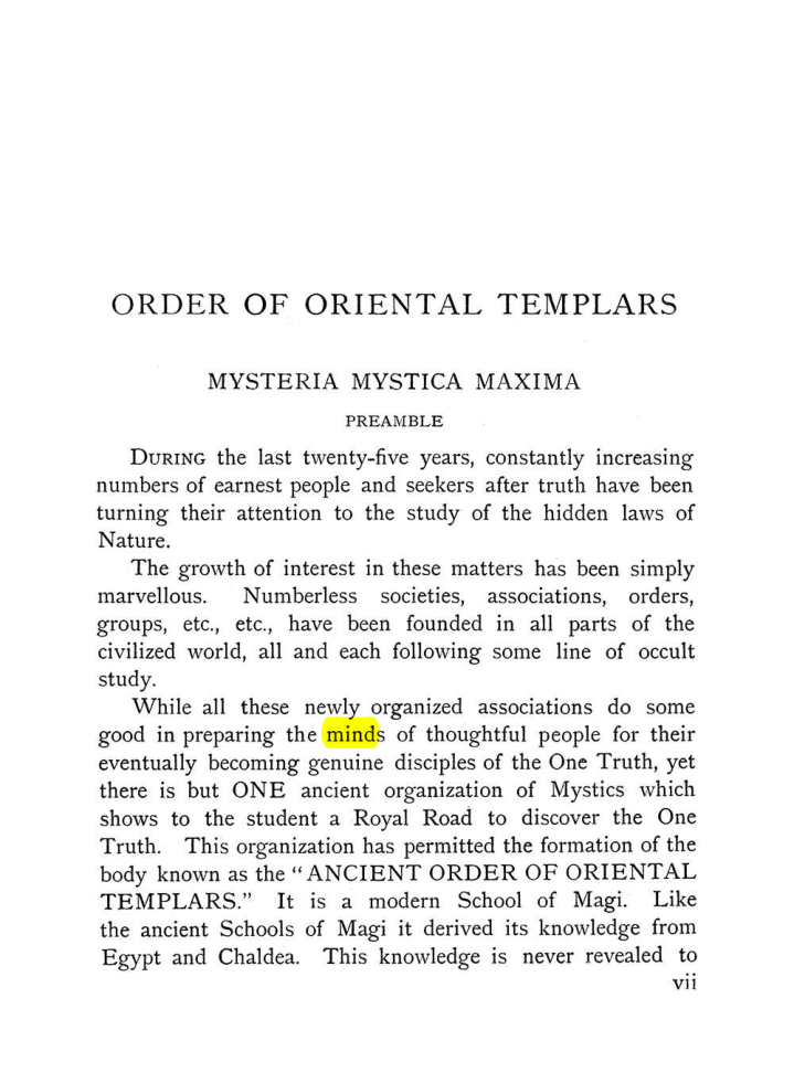 Original scan of The Equinox (Volume I, Number VIII), PDF page 13